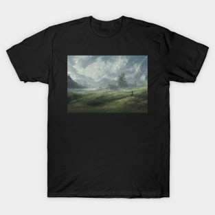 landscape pictures for wall tender T-Shirt